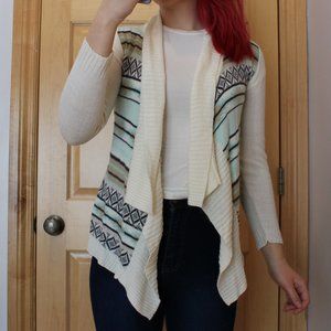 Patterned Cardigan